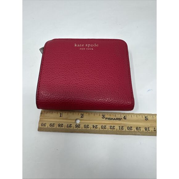 KATE SPADE Red Wallet Authentic Unisex 4557‎ - Picture 7 of 8